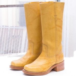 Frye Boots Yellow size 7